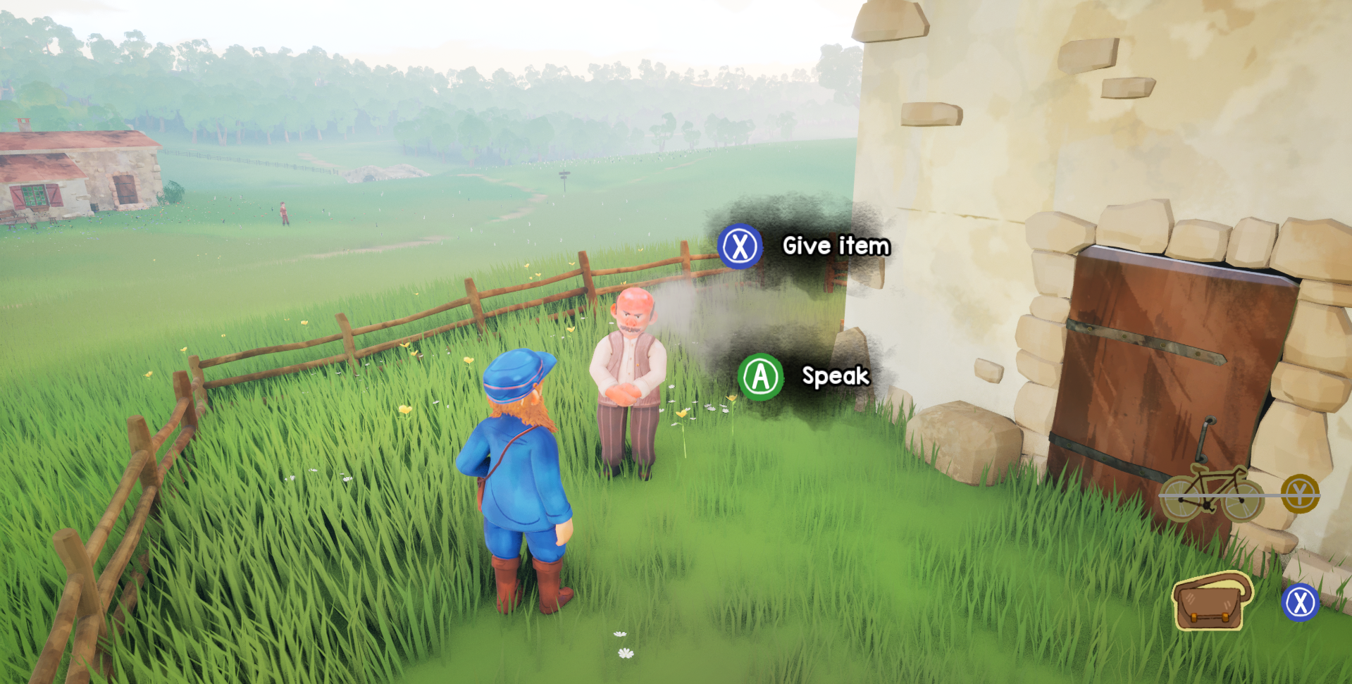 Le Dernier Courrier - Interaction system with NPCs